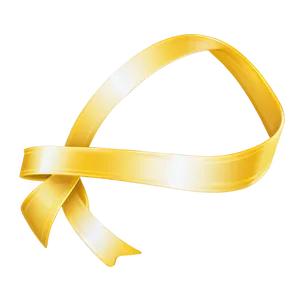 Thin Yellow Ribbon Vector Png 82 PNG image