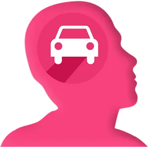 Thinking About Car Icon
