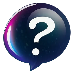 Thinking Bubble With Question Mark Png 71 PNG image