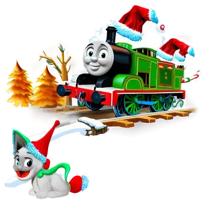 Thomas And Friends Festive Png Rjs PNG image