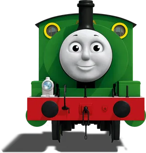 Thomasand Friends Percy Smiling PNG image