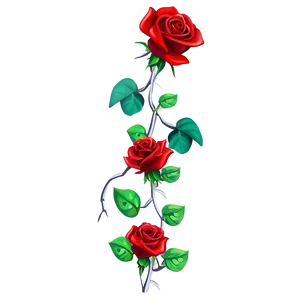 Thorny Rose Vine Png Mnn81 PNG image