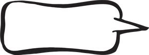Thought Bubble Blank Comic Element PNG image