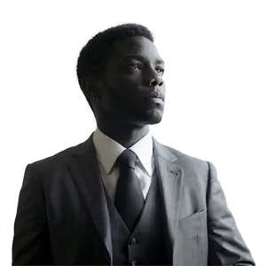 Thoughtful Male Silhouette PNG Fwk PNG
