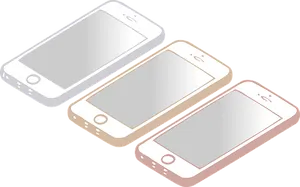 Threei Phones Color Variants