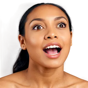 Thrilled Facial Expression Png Sac PNG image