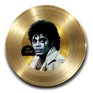 Thriller Album Gold Record PNG Vbh25 PNG