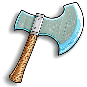 Throwing Axe Outline PNG Xyt80 PNG