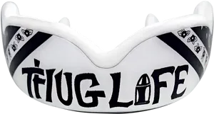 Thug Life Sunglasses Graphic PNG image