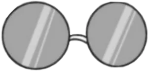 Thug Life Sunglasses Icon PNG image
