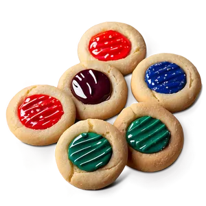 Thumbprint Cookies PNG Jxq