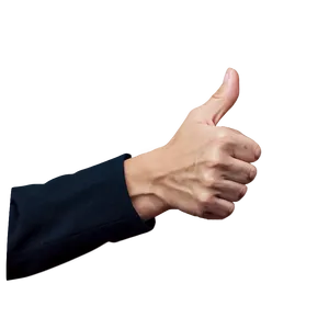 Thumbs Up Gesture Png 05042024 PNG image