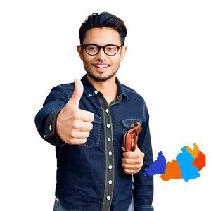 Thumbs Up Sign Illustration PNG 05042024