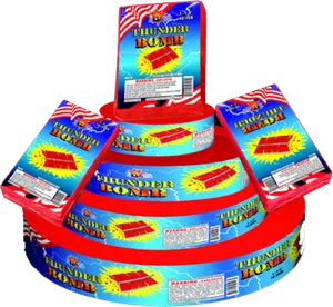 Thunder Bomb Firecrackers Display PNG image