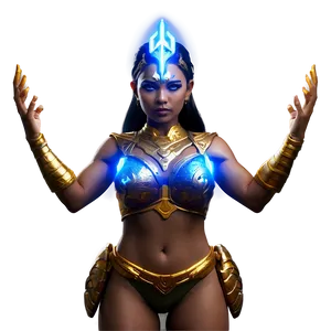 Thunder Goddess Power PNG Tpc PNG