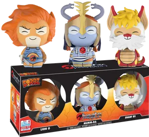Thundercats Dorbz Figures Collection PNG image