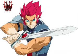 Thundercats Leader With Sword PNG image