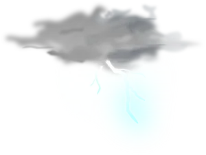 Thunderstorm Energy Illustration PNG image