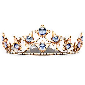 Tiara With Butterflies Png Dbj53 PNG image