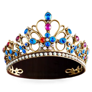 Tiara With Flowers PNG Bgs
