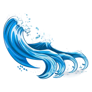 Tidal Wave Cartoon PNG Nxl