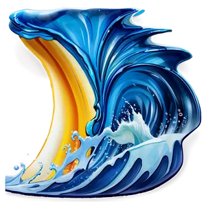 Tidal Wave Splash Png 06252024 PNG image