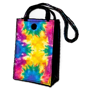 Tie-dye Cornhole Bag PNG 25