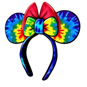 Tie-dye Disney Ears PNG 58 PNG