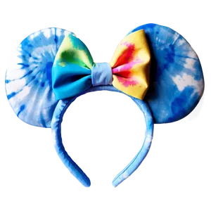 Tie-dye Disney Ears PNG Won PNG