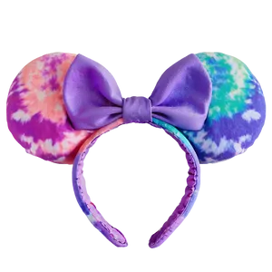 Tie-dye Mouse Ears PNG Idk PNG