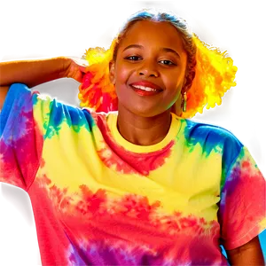 Tie Dye Shirt Crafting PNG Nhj