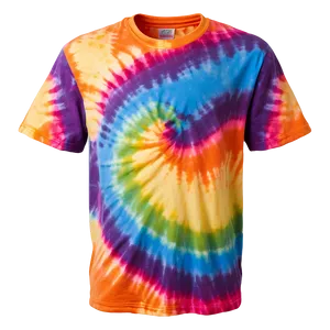 Tie Dye Shirt For Summer PNG 06282024