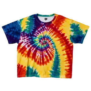 Tie Dye Shirt With Logo PNG 06282024