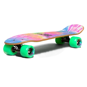 Tie-dye Skateboard Deck Pattern PNG Osj PNG
