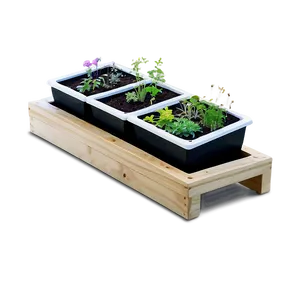 Tiered Planter Box PNG Mmk PNG