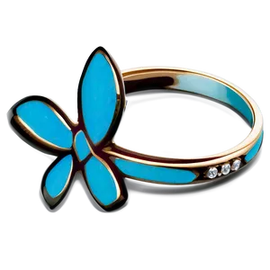 Tiffany Bow Ring PNG 80