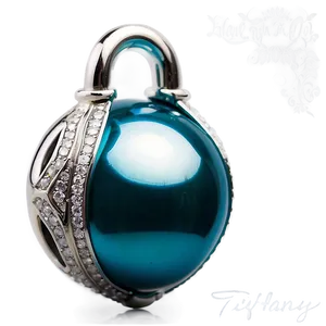 Tiffany City Hardwear Ball Pendant Png 06242024 PNG image