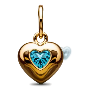 Tiffany Love Heart Pendant PNG 06242024