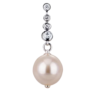 Tiffany Pearl Earrings Png 9 PNG image