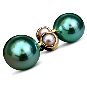 Tiffany Pearl Earrings PNG Dsq71