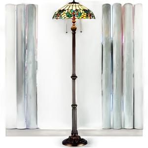 Tiffany Style Floor Lamp Png 12 PNG image