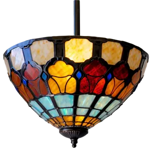 Tiffany Style Light Fixture PNG 06262024