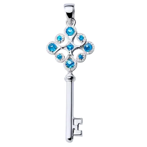 Tiffany Victoria Key Pendant PNG 16