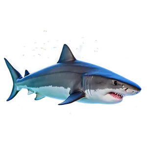 Tiger Shark Feeding Frenzy PNG Pec
