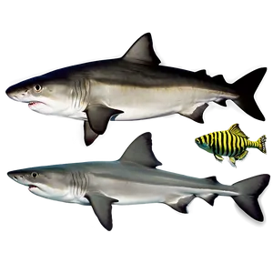 Tiger Shark Species Comparison PNG 06212024