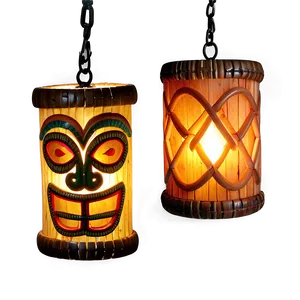 Tiki Bar Hanging Light PNG Hpt71