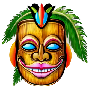 Tiki Bar Serving Tray Png 06132024 PNG image