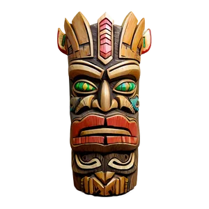 Tiki Warrior Statue Png 19 PNG image