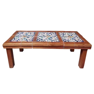 Tile Top Outdoor Table PNG 06282024 PNG
