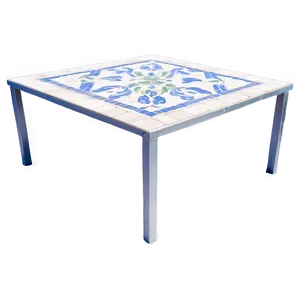 Tile Top Outdoor Table PNG Muu PNG